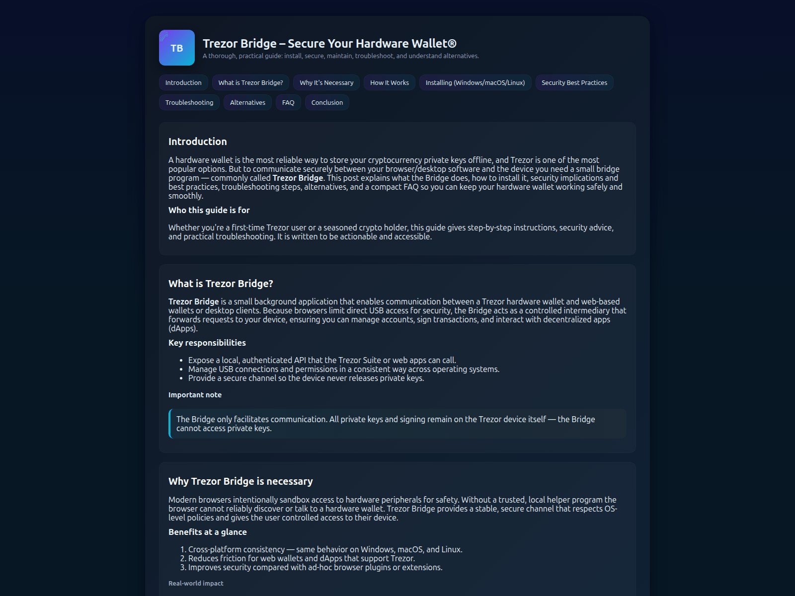 Screenshot of bridge-tezoor.pages.dev