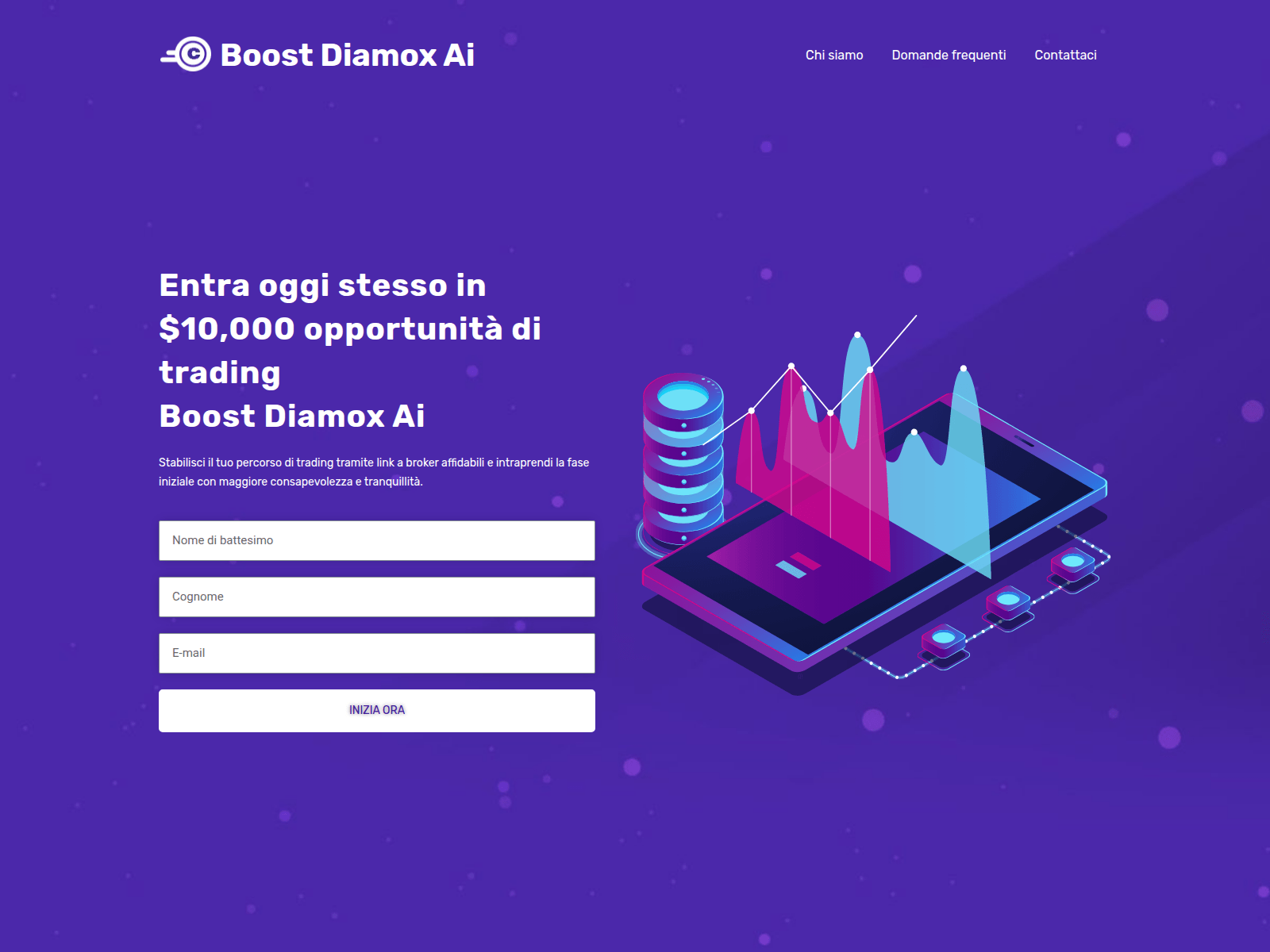 Screenshot of boostdiamoxai.com
