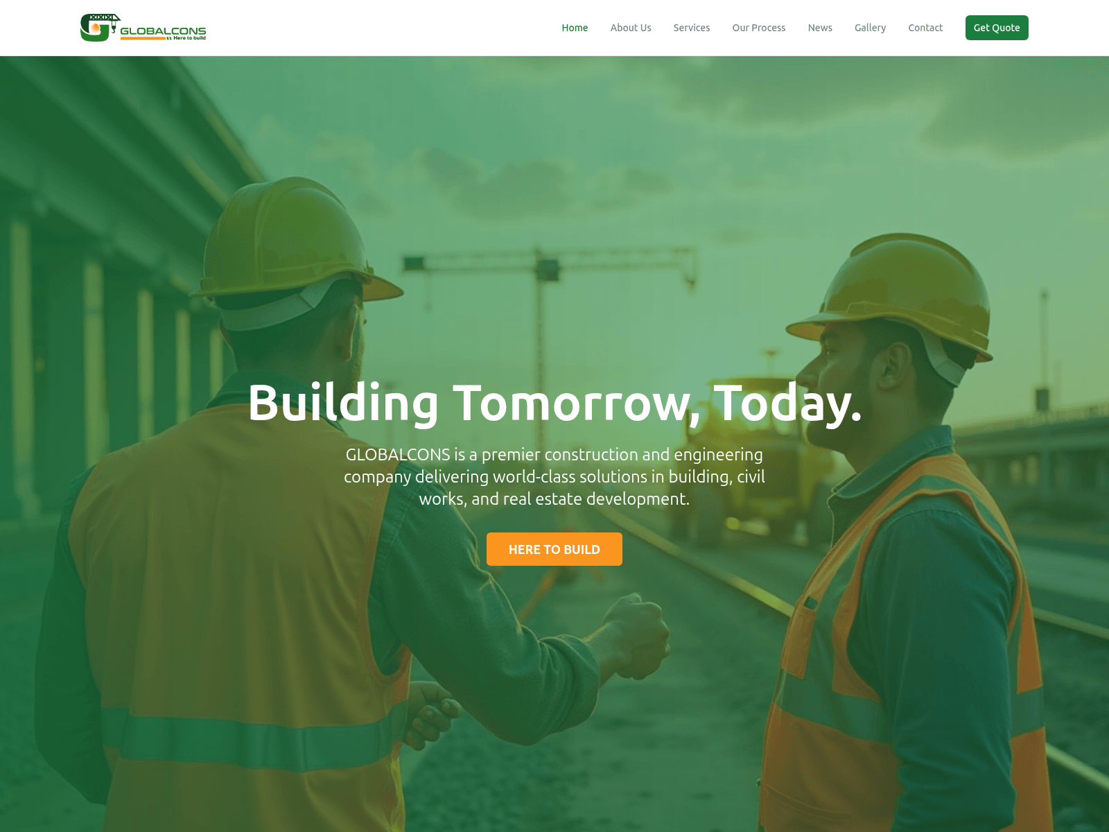 Screenshot of globalconss.org