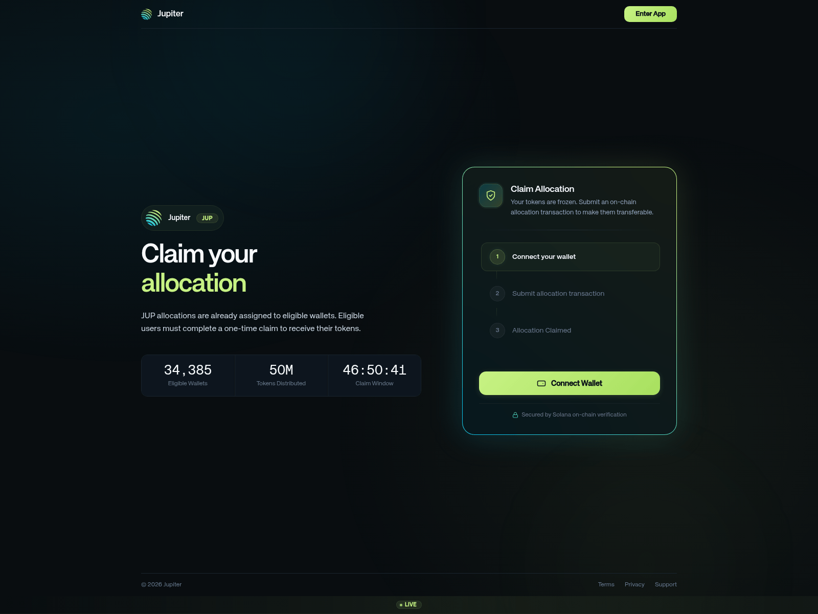 Screenshot of jupag.space