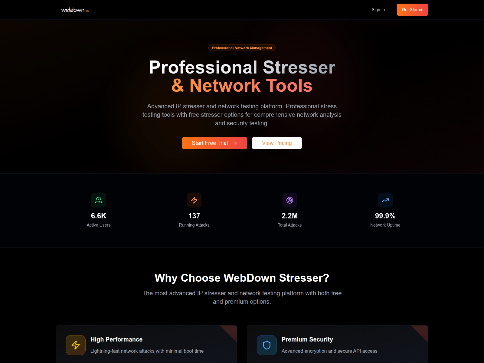 Screenshot of webd.st