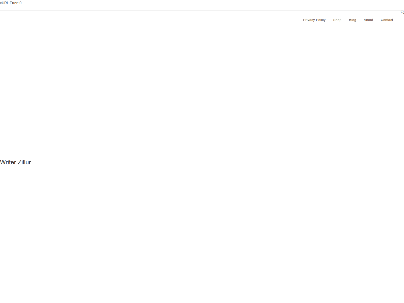Screenshot of writerzillur.com