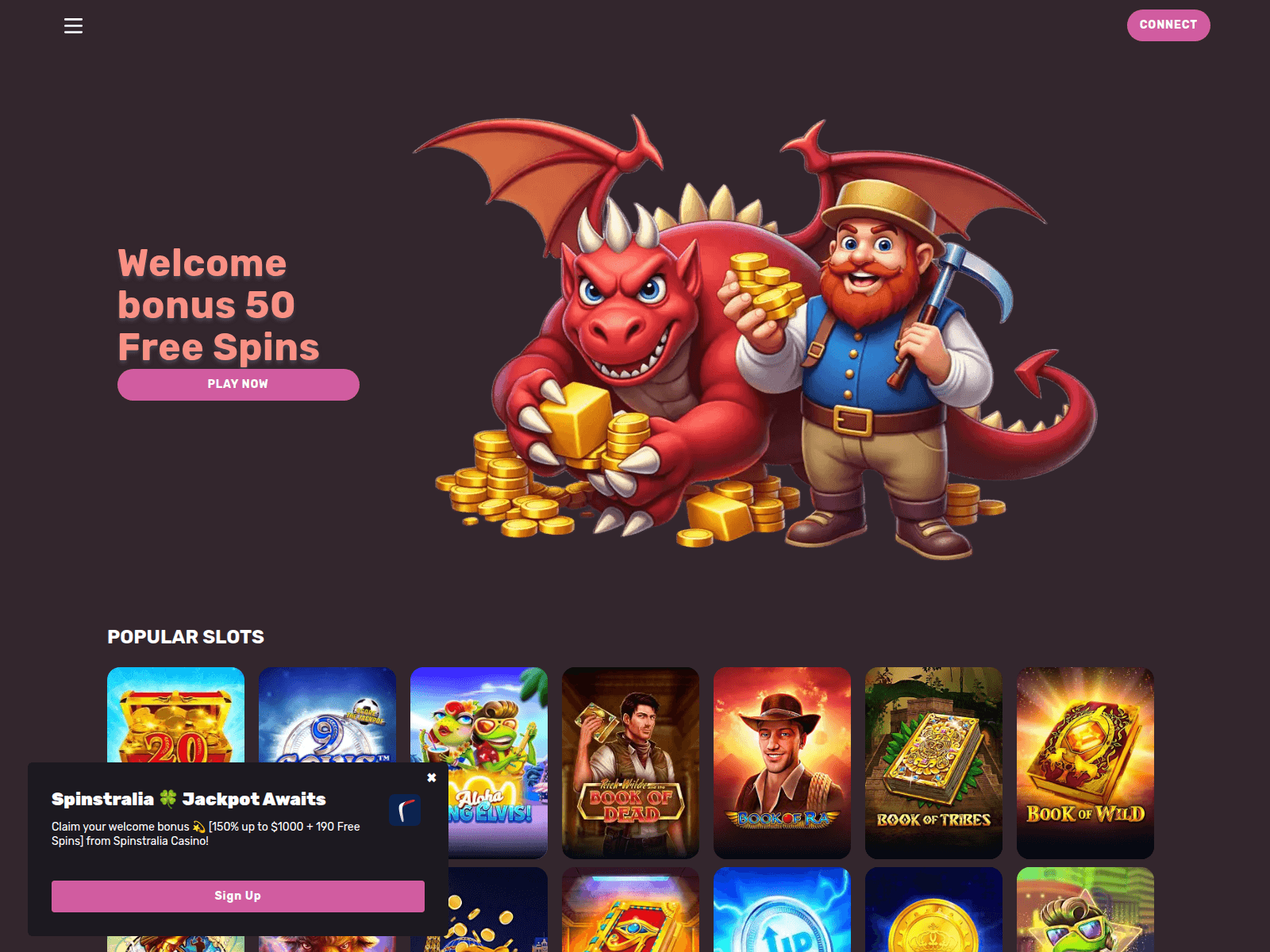 Screenshot von dragoniacasino-aus.com