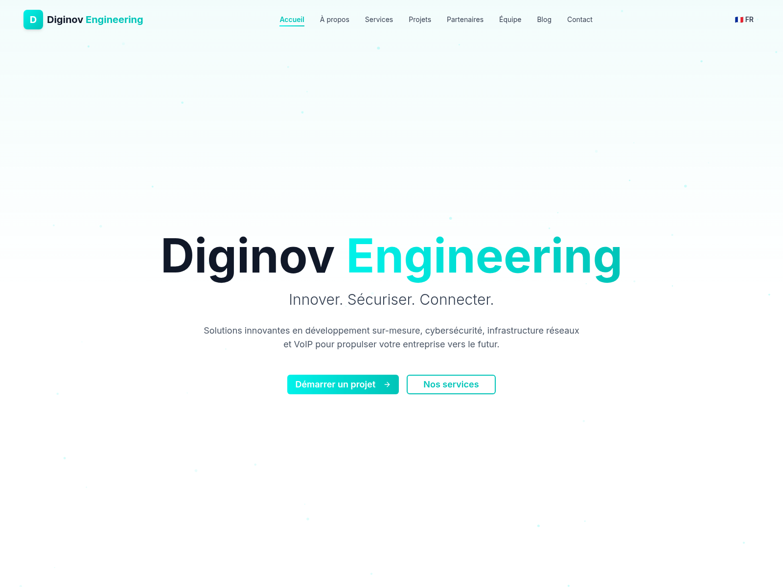 Screenshot von diginov.net