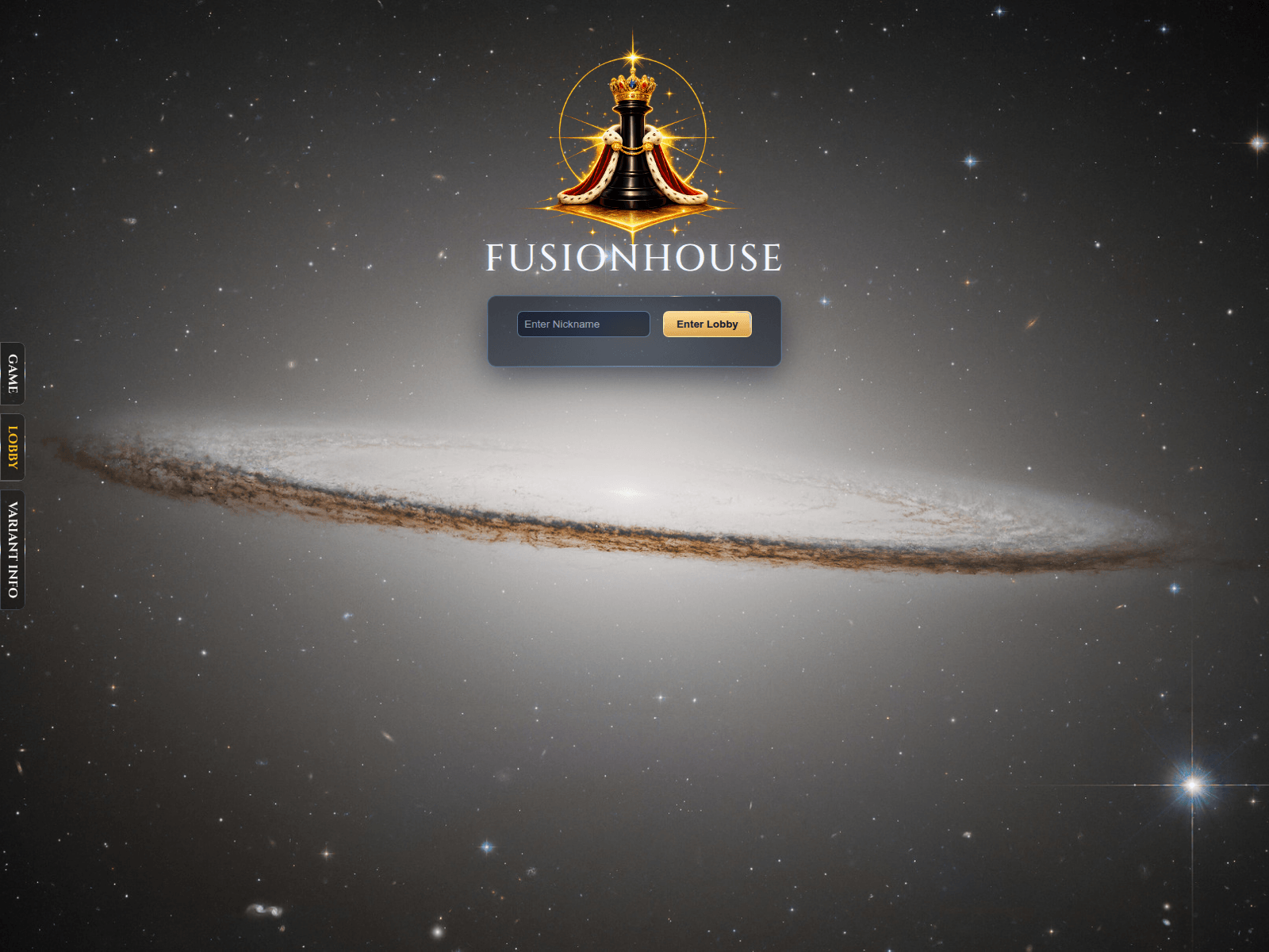 Screenshot von fusionchess.org