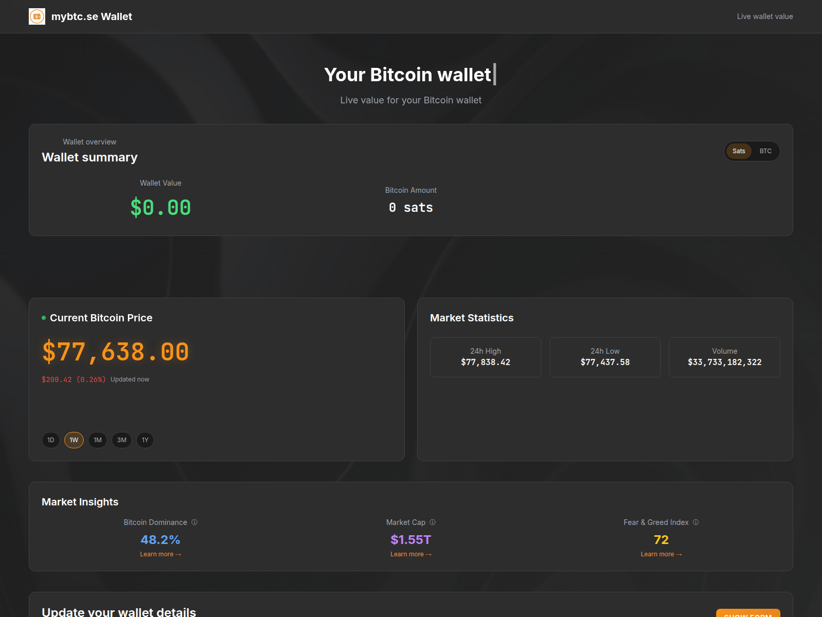 Screenshot of mybtc-se.pages.dev