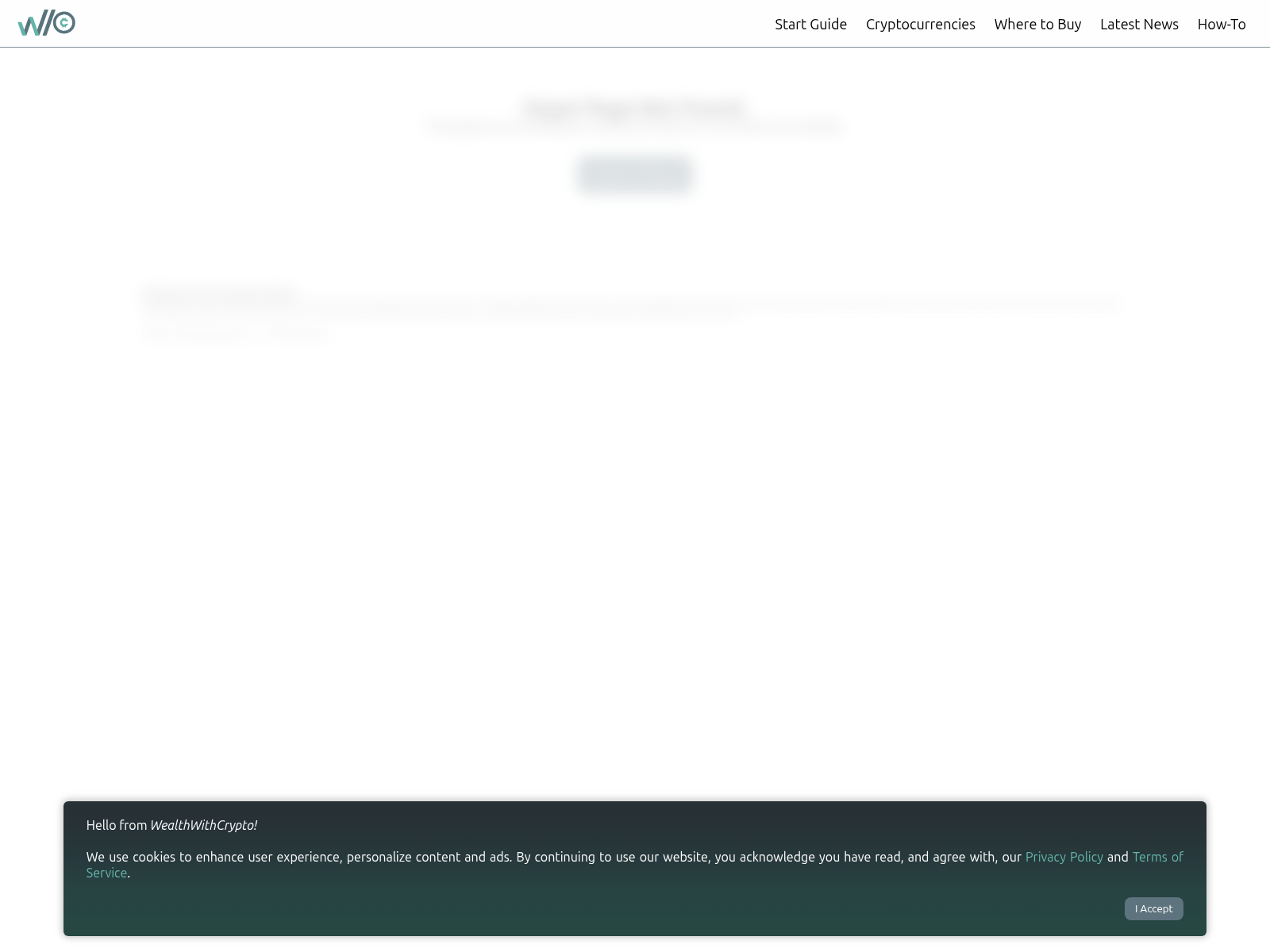 Screenshot of wealthwithcrypto.ca