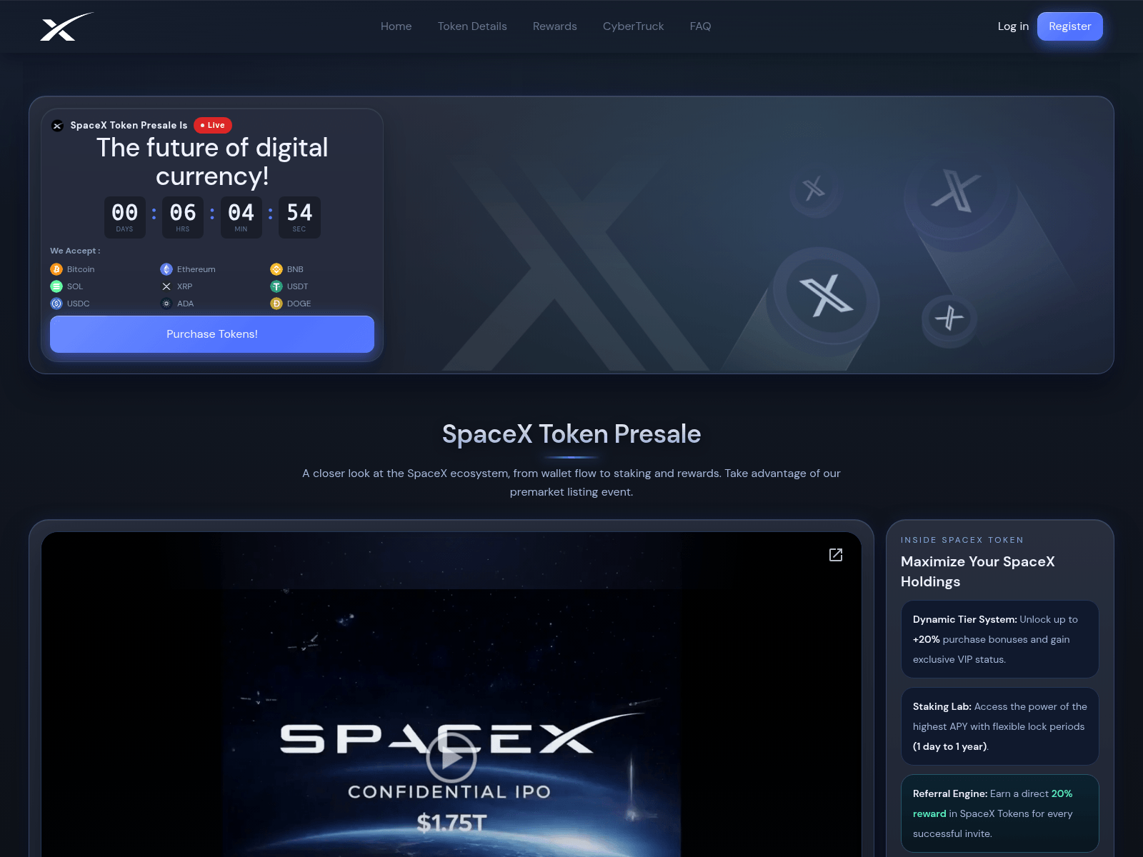Screenshot of spax-official.com