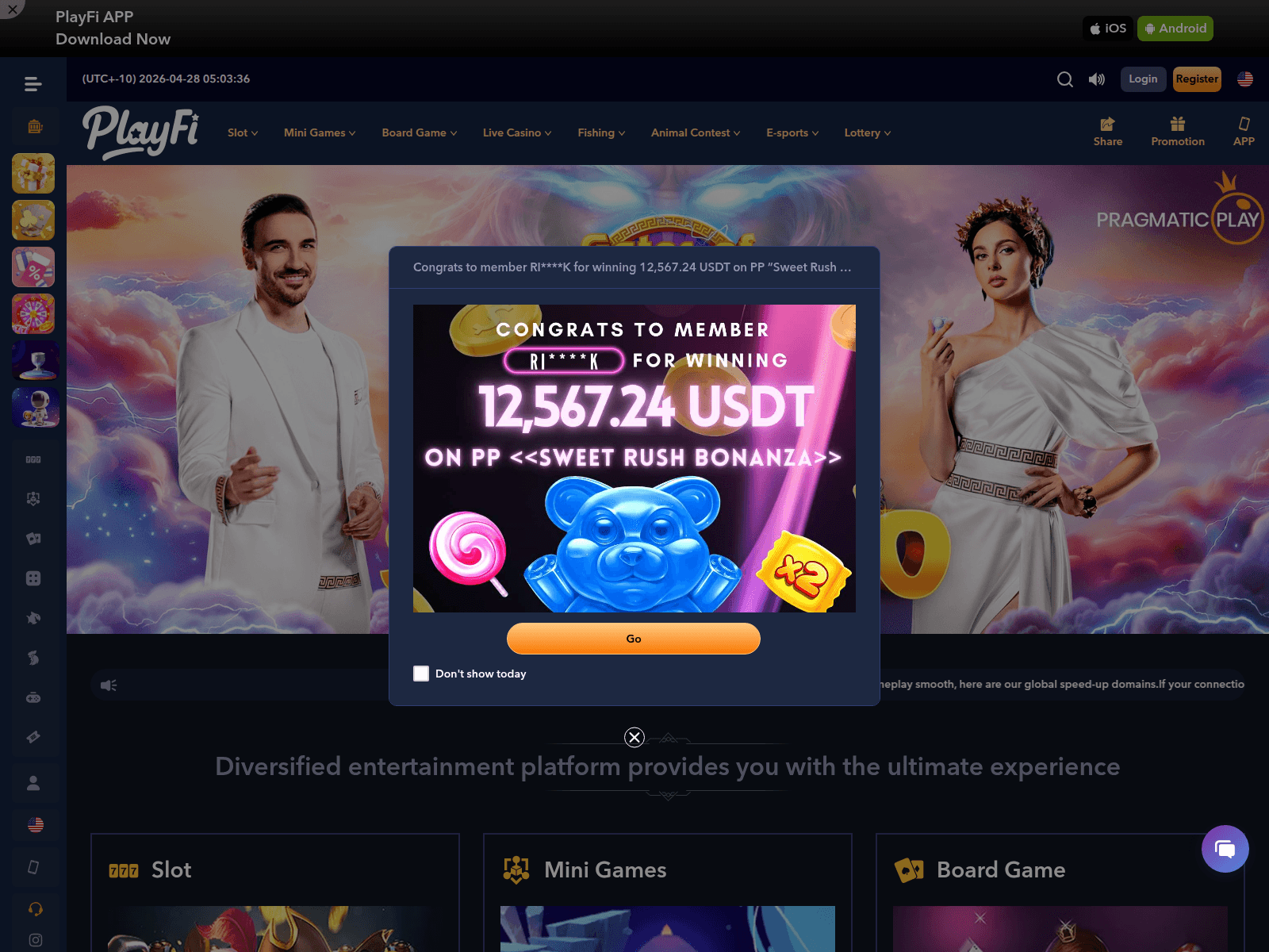 Screenshot of gamefi168a.com