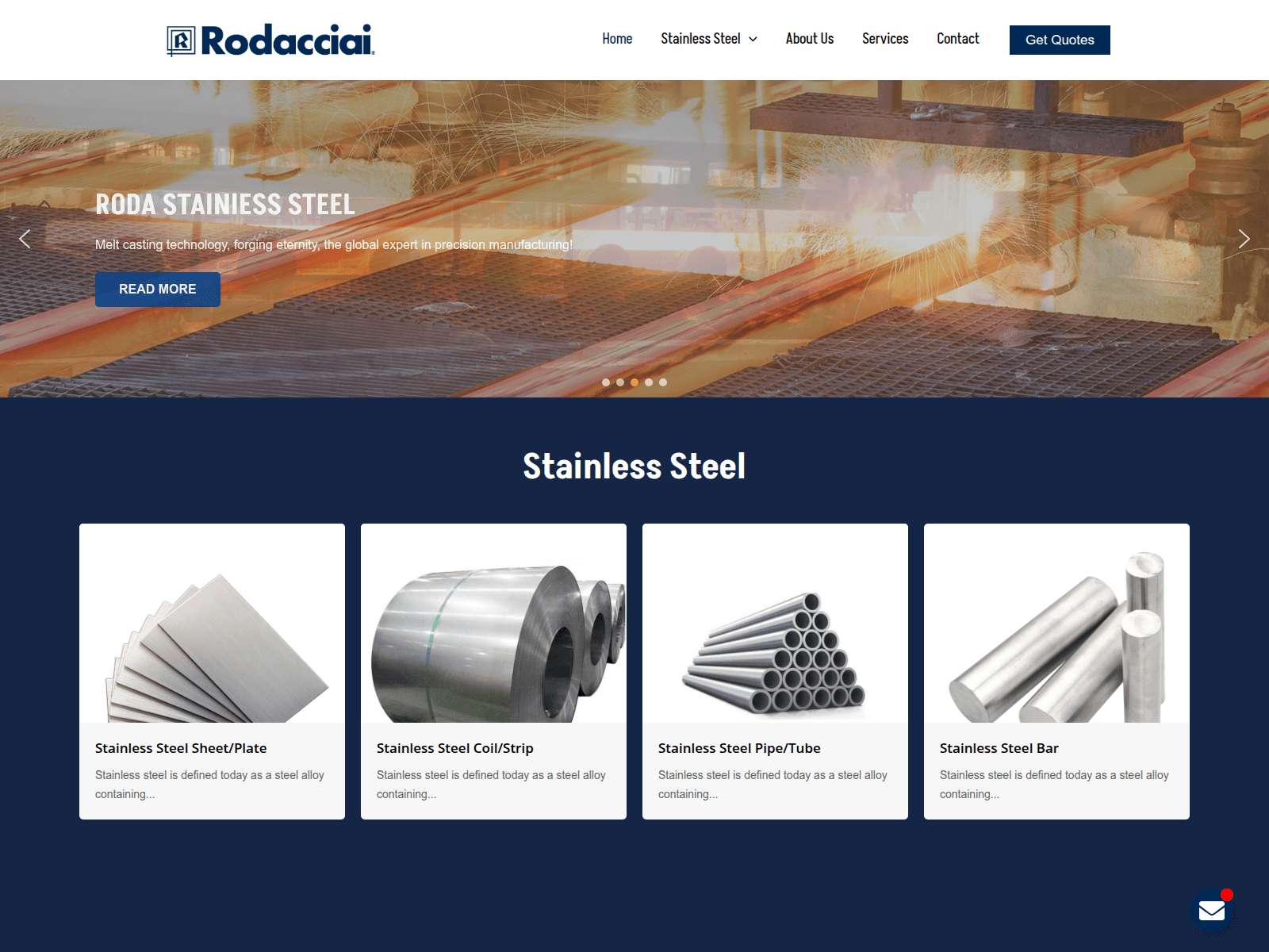 Screenshot von roda-ss.com
