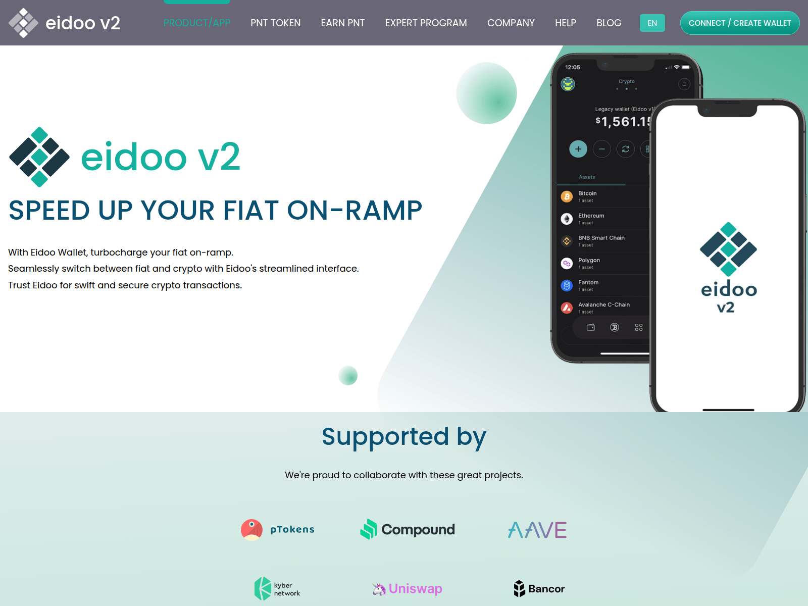 的截图 eidoo-wallet.io