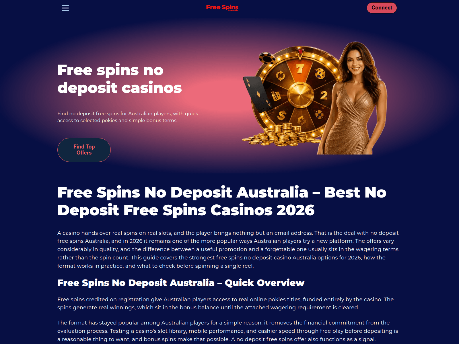 Знімок екрана free-spins-no-deposit-bonus.com