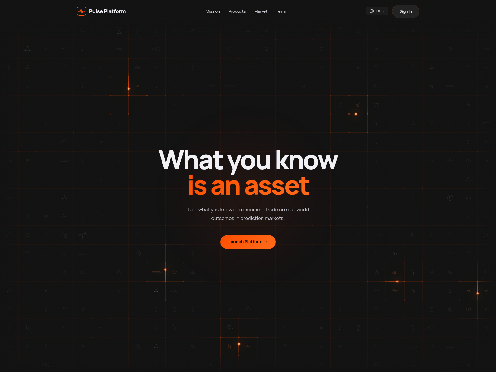 Screenshot of www.pulse-platform.io