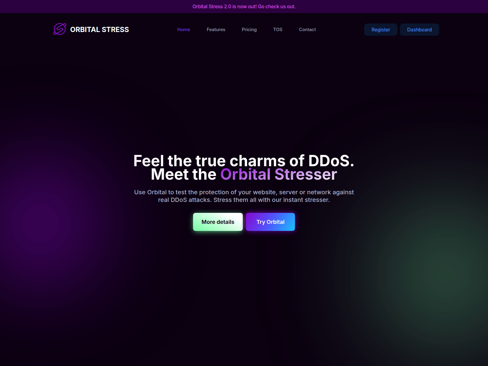 Screenshot of orbitalstress.su