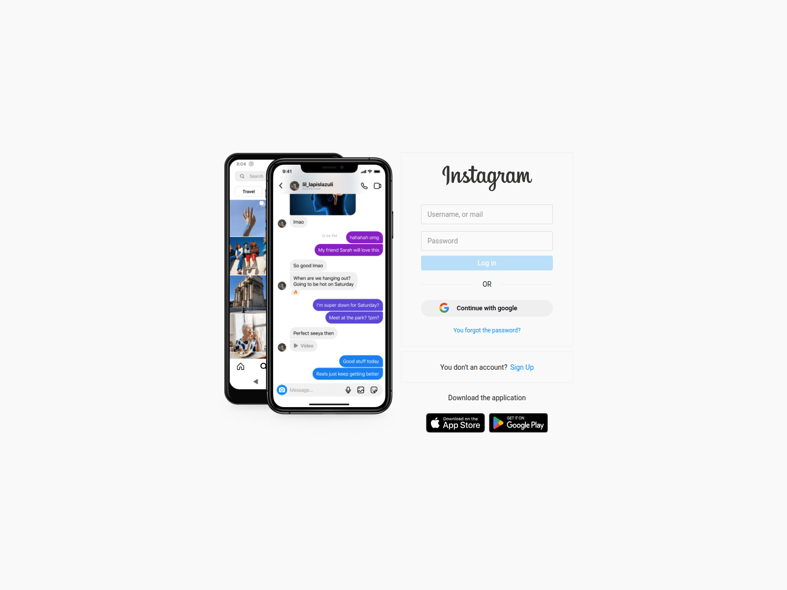 Screenshot of insta-react-clone.vercel.app