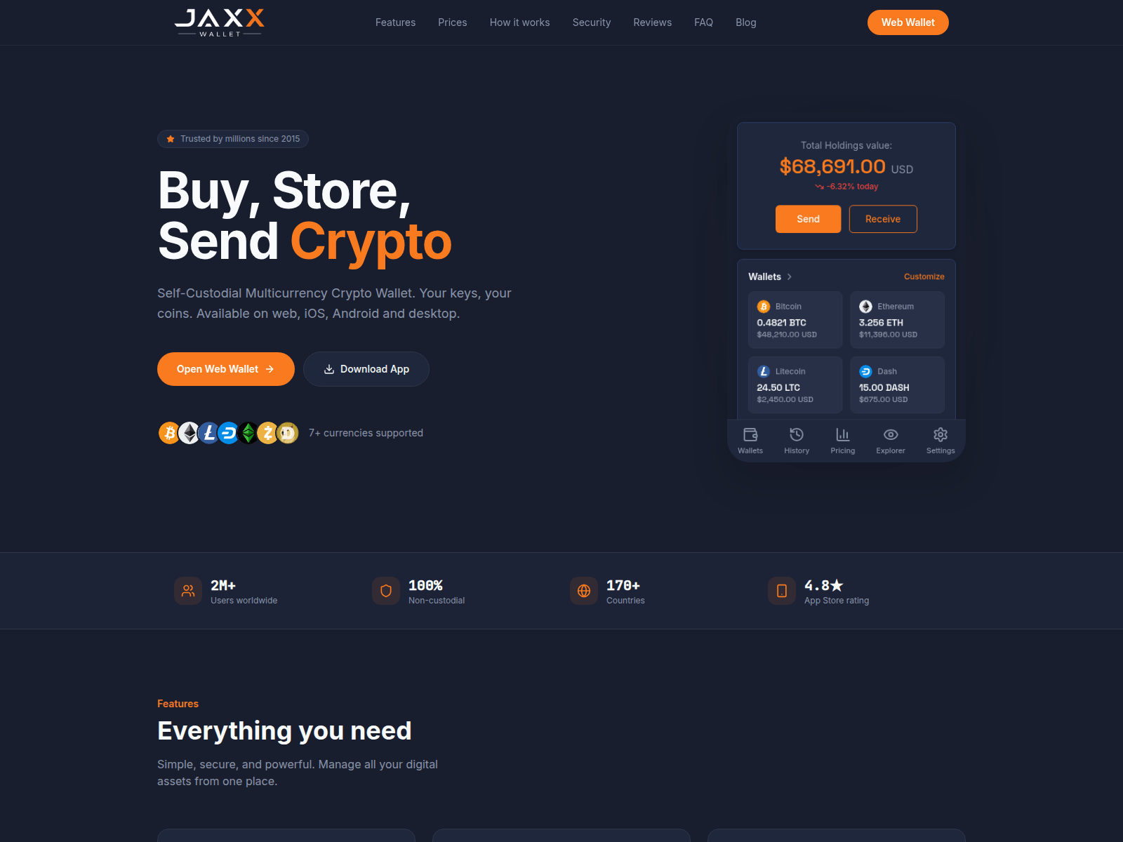 Screenshot of jaxxliberty.org