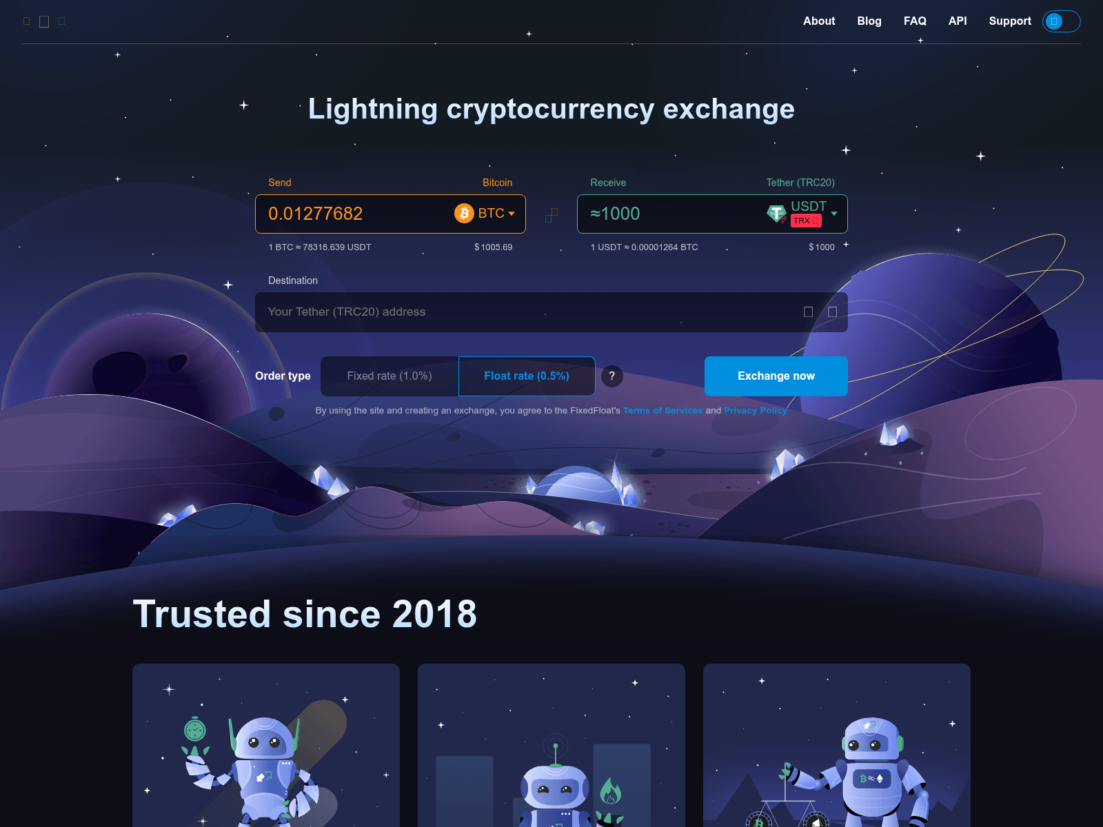 Screenshot of ffloatio.com