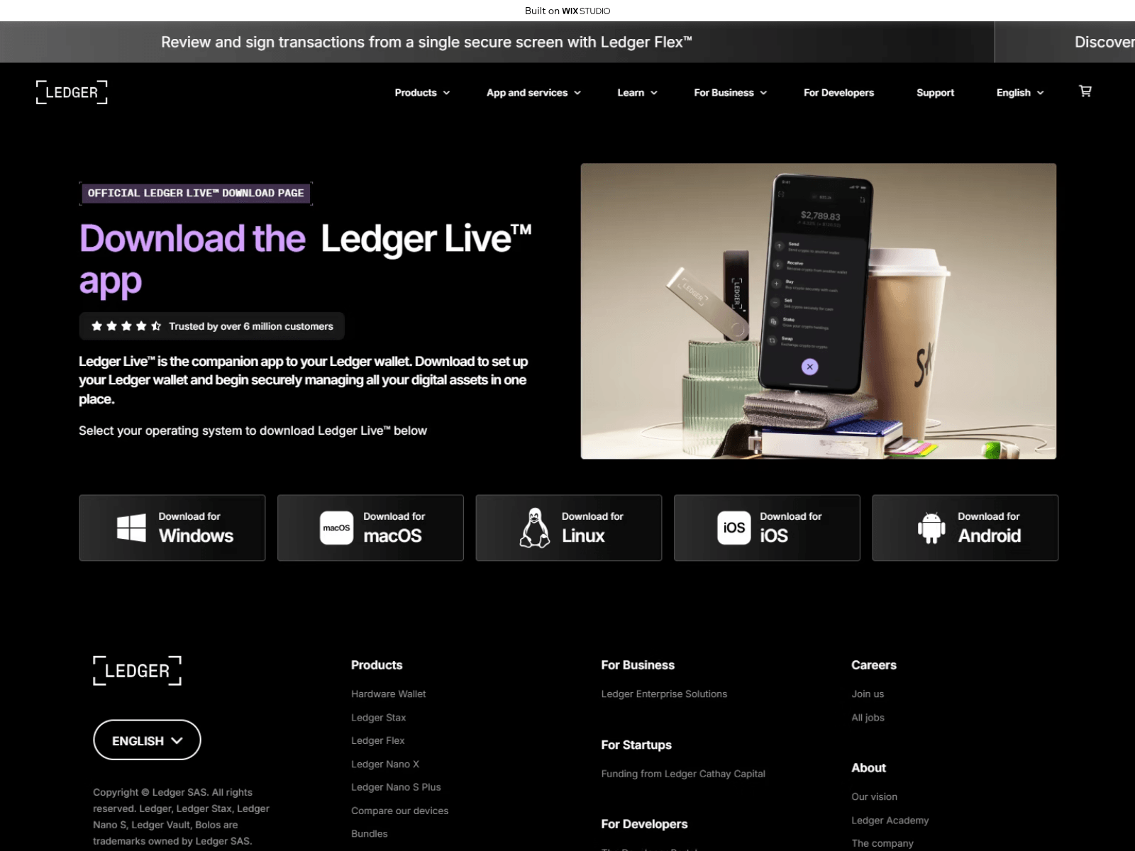 Screenshot of platform-us-live.wixstudio.com