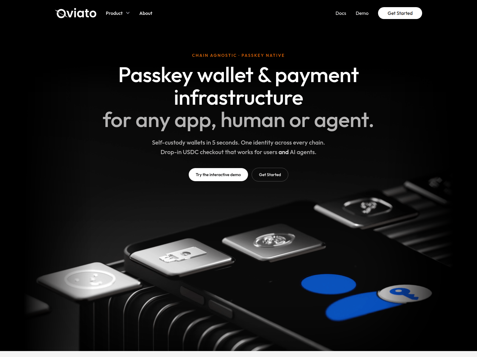 Screenshot von oviato.com