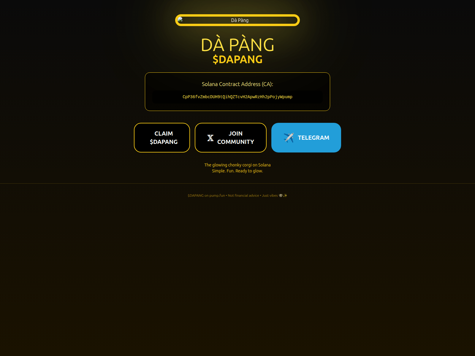 Screenshot of dapang.info