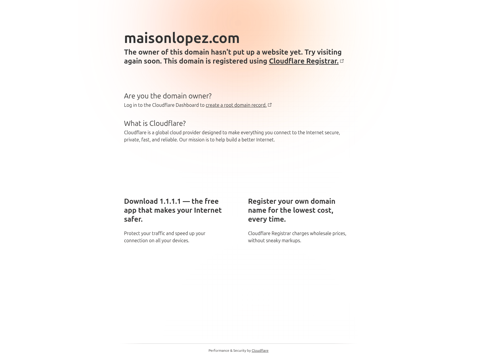 Captura de tela de maisonlopez.com