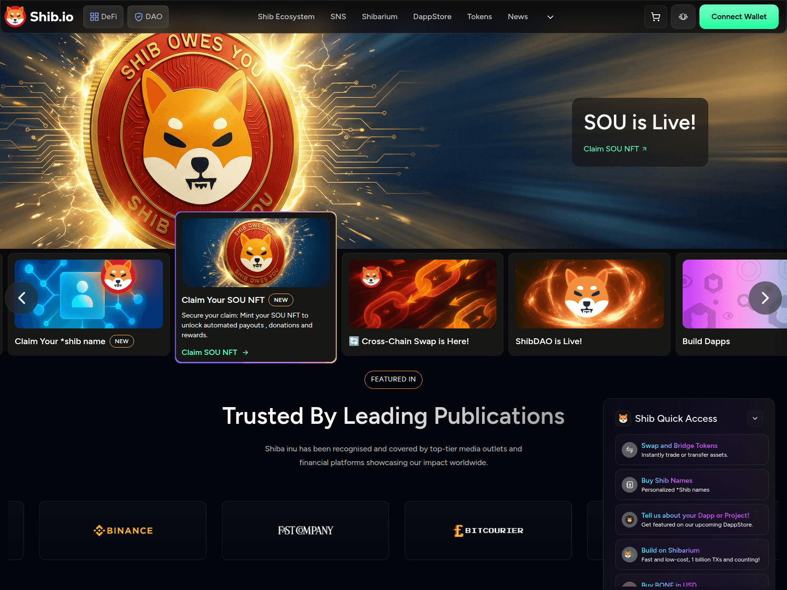Screenshot of bounty-shib.com