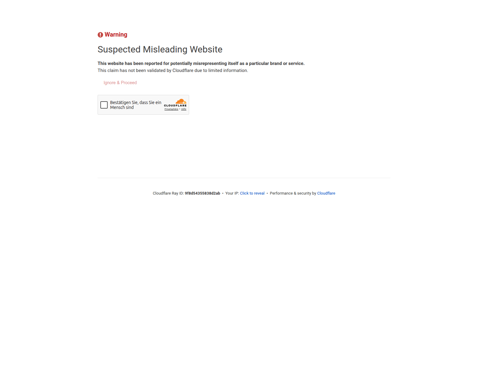 Screenshot von claim.polymarketx.today