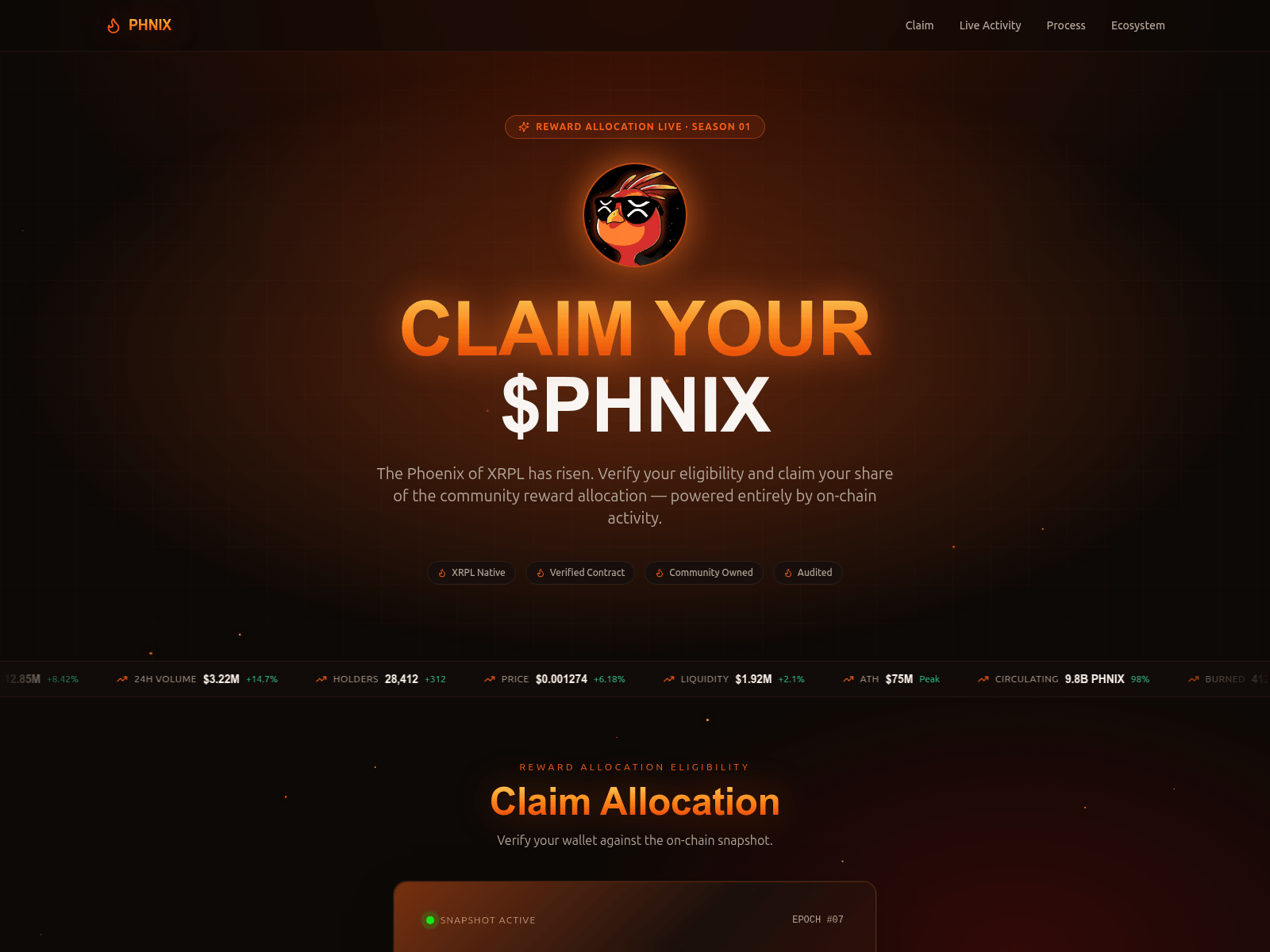 Screenshot of phnixlabs.com