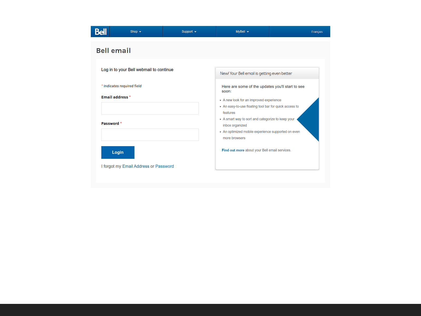 Screenshot of newsbwebmail.weebly.com