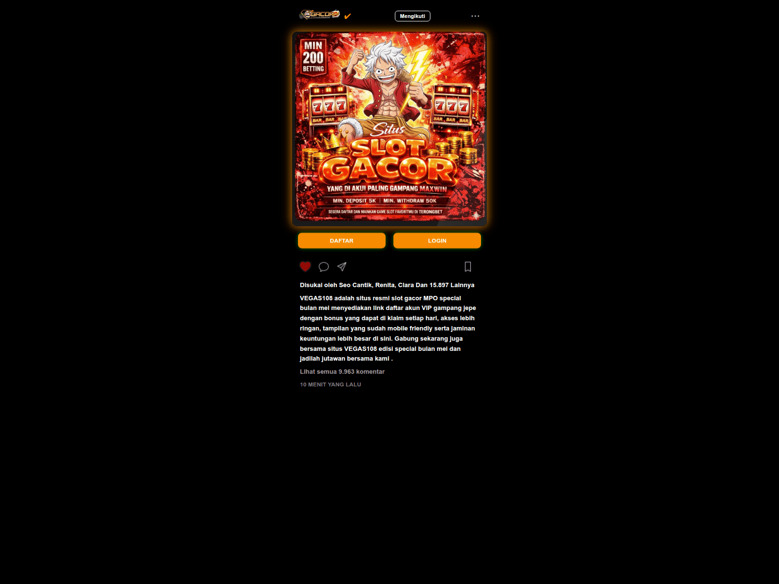 Screenshot of vegas108-slot.pages.dev