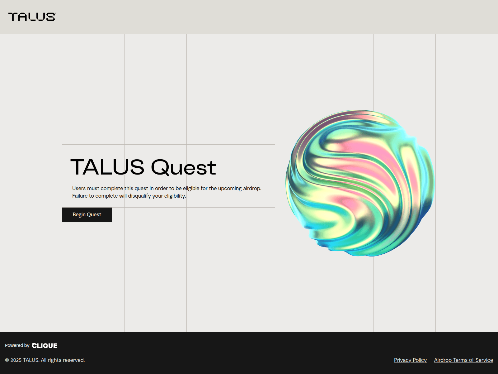 Screenshot of launch-talus-com.pages.dev