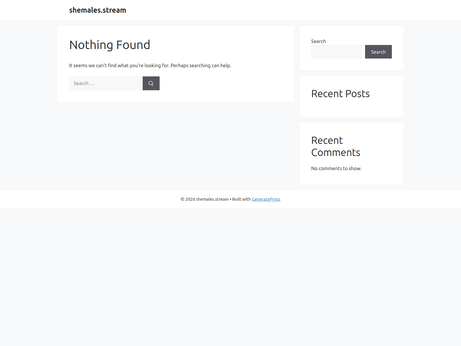 Screenshot of shemales.stream