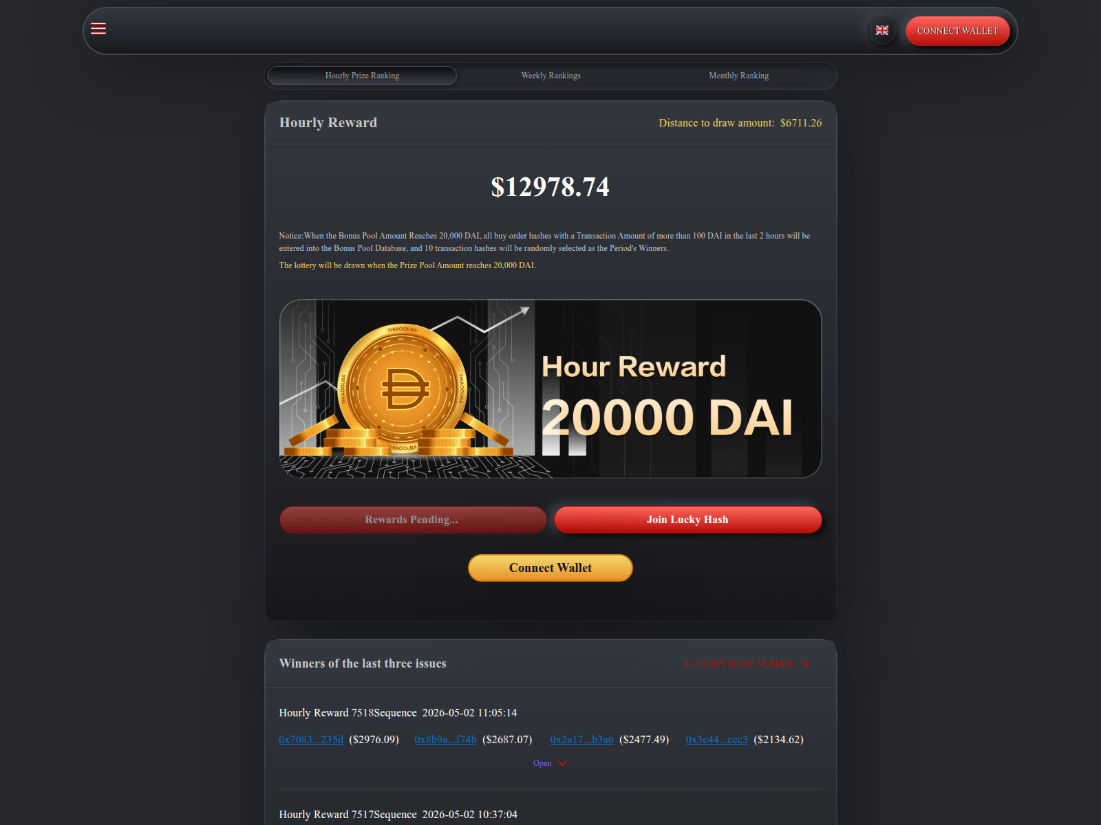 Forensic screenshot of dai-lgns-origindefi.org