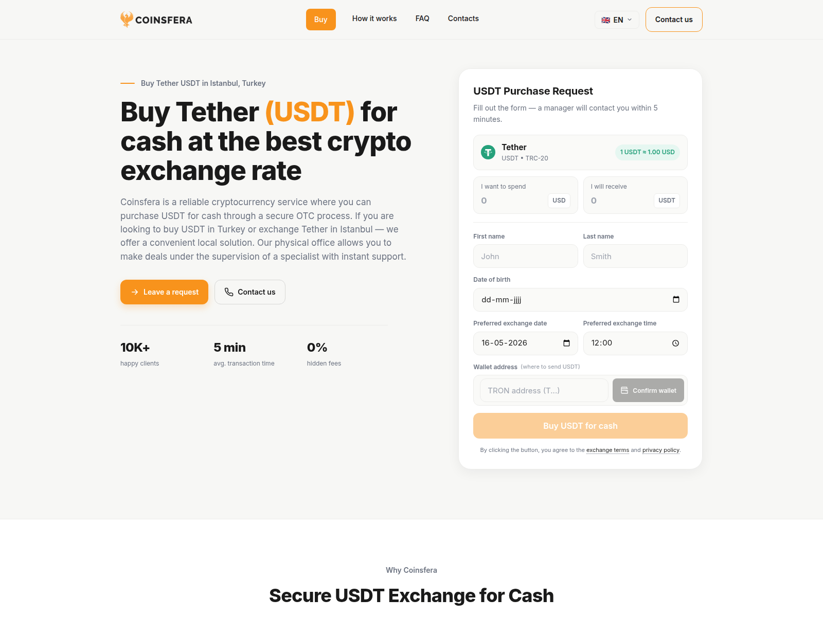 Screenshot of coinsfera.vip