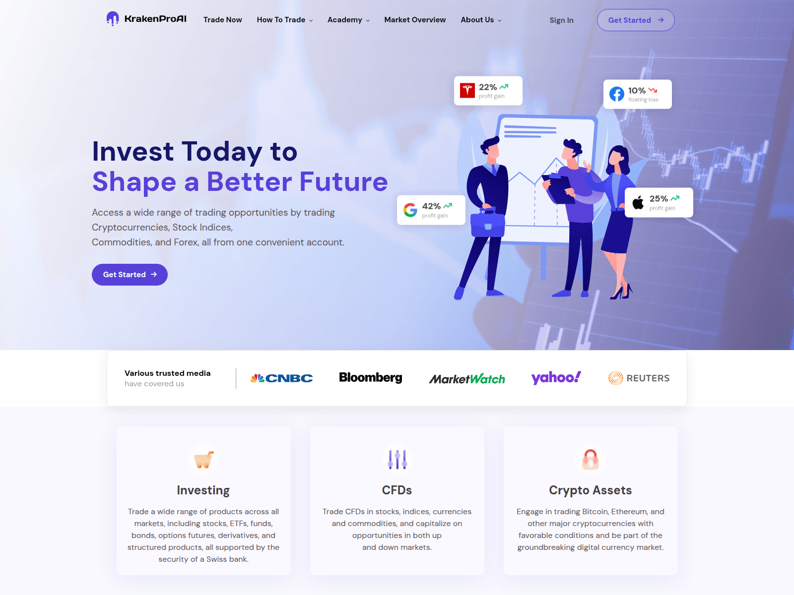 Screenshot of krakenaipro.com
