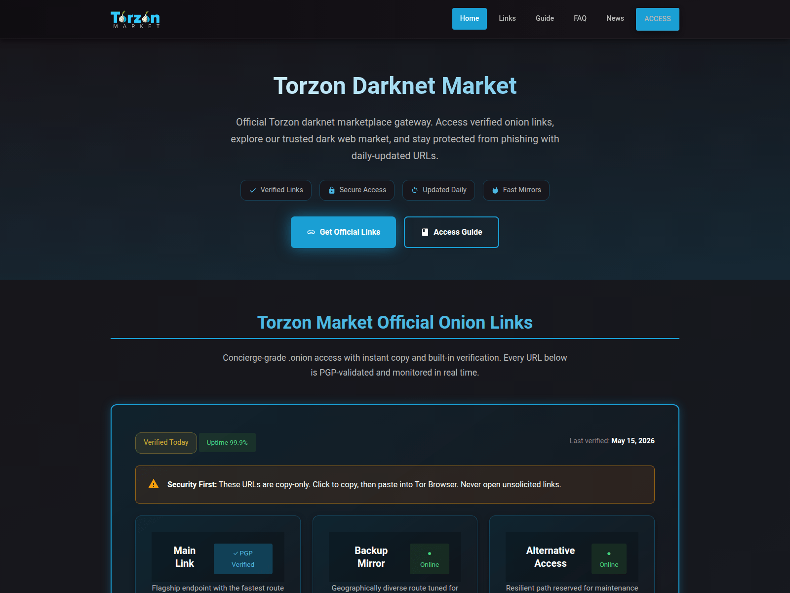 Forensic screenshot of markettorzon.com