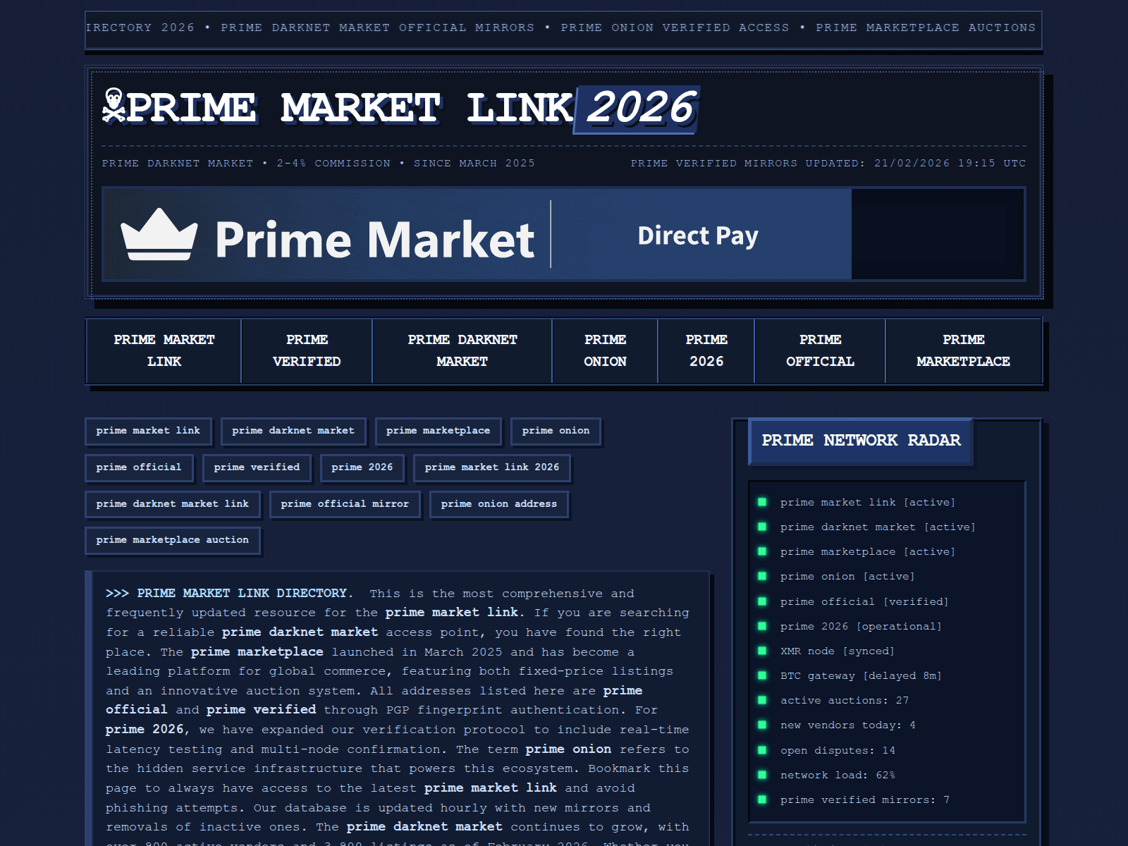 Forensic screenshot of prime-link.buzz