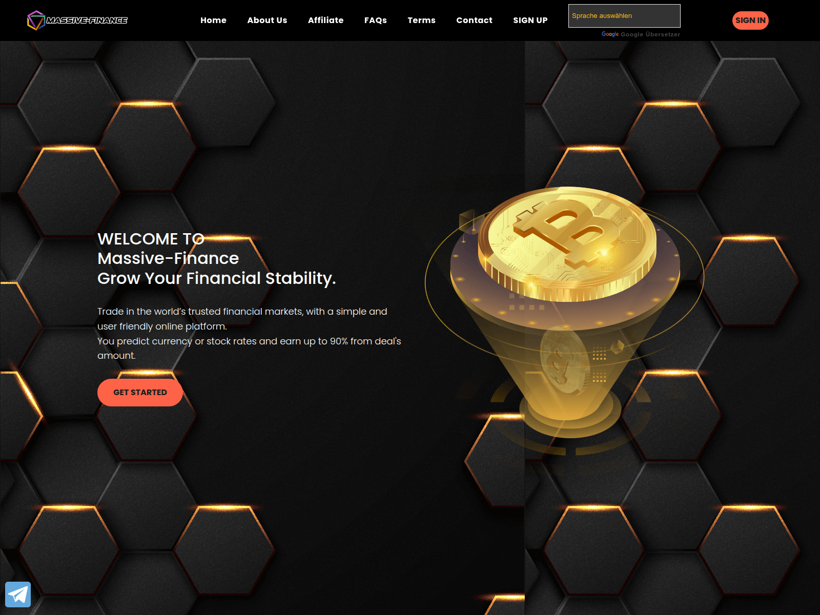Screenshot of massive-finance.org