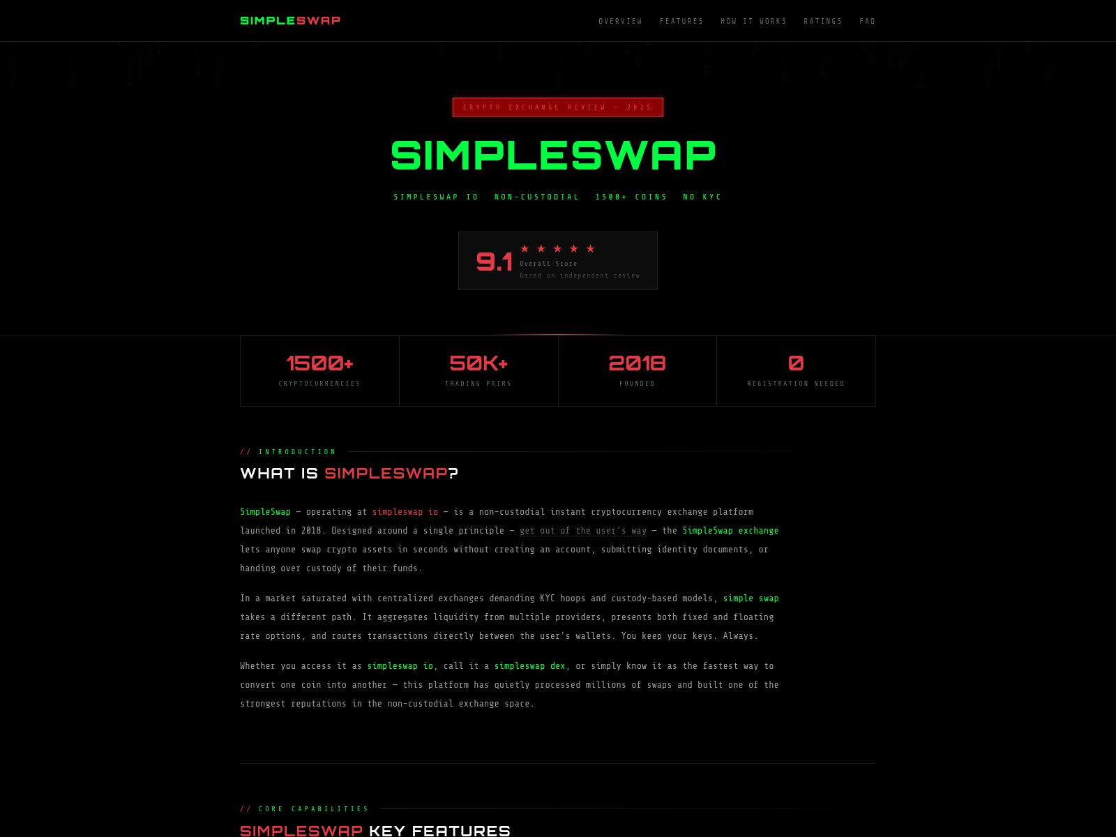 Forensic screenshot of si-mpleswap.org