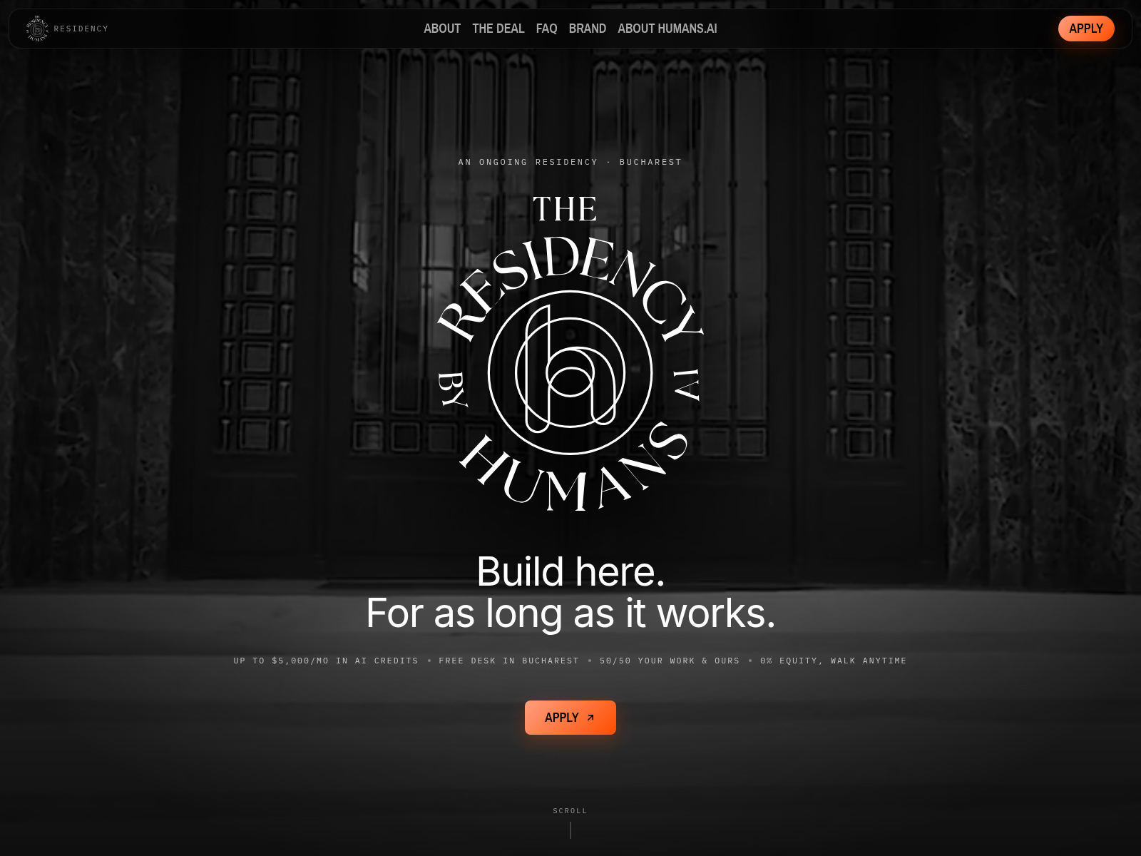 Screenshot of theresidency.ro