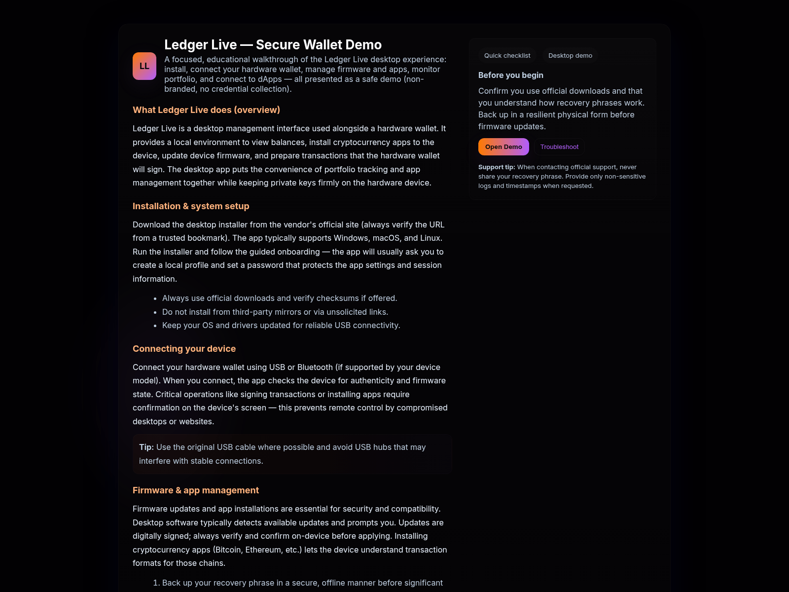 Forensic screenshot of en-ledgr-livv.pages.dev
