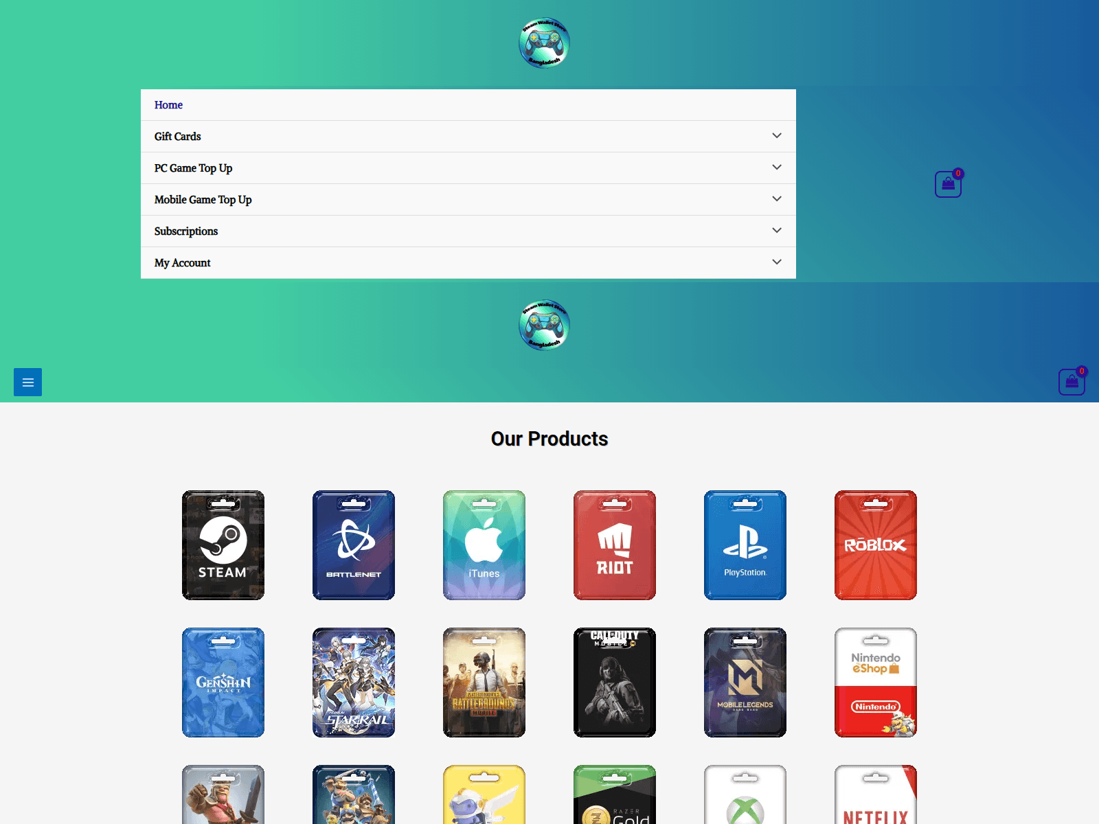 Screenshot von swstorebd.com