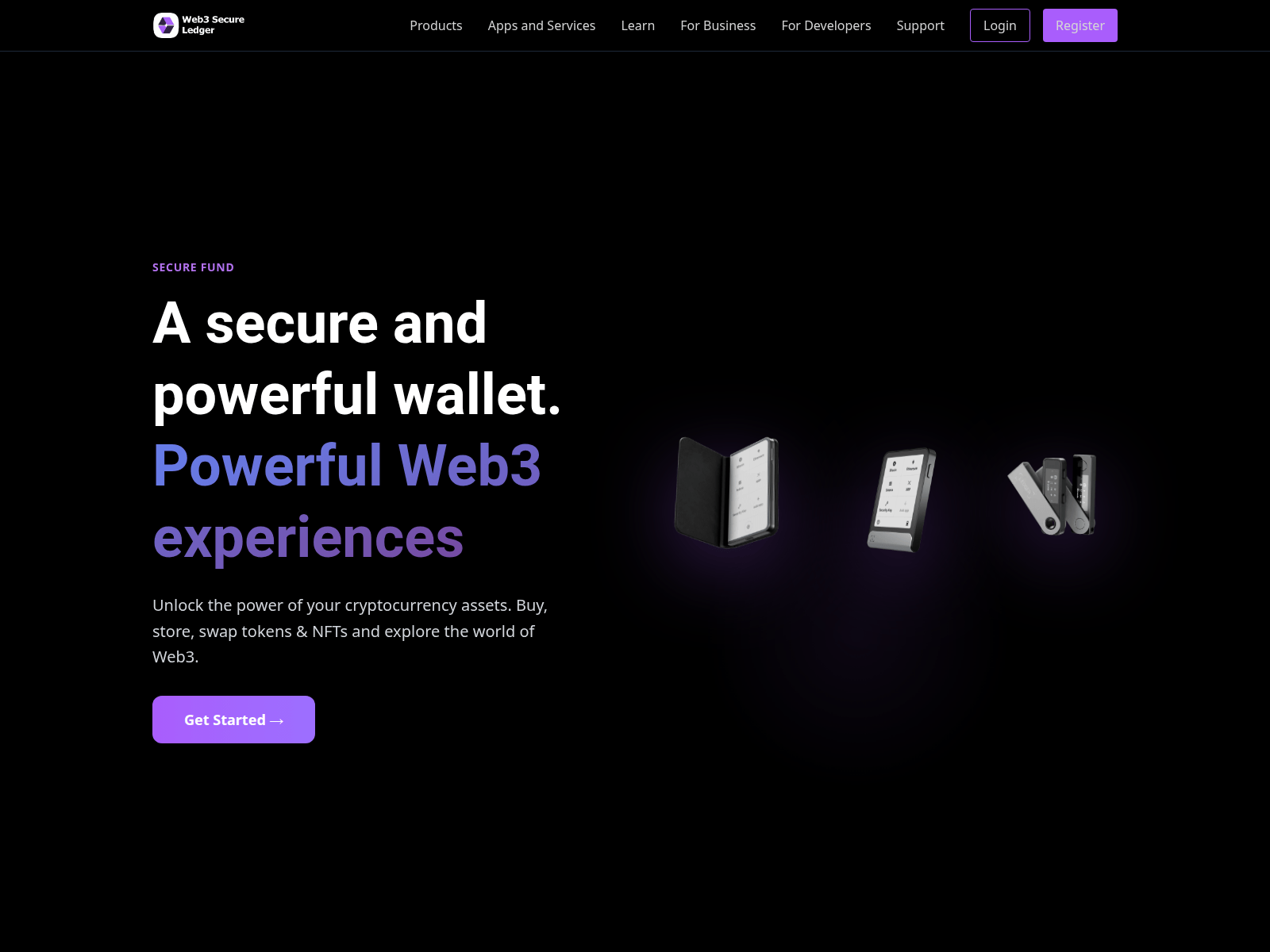 Forensic screenshot of web3secureledger.com