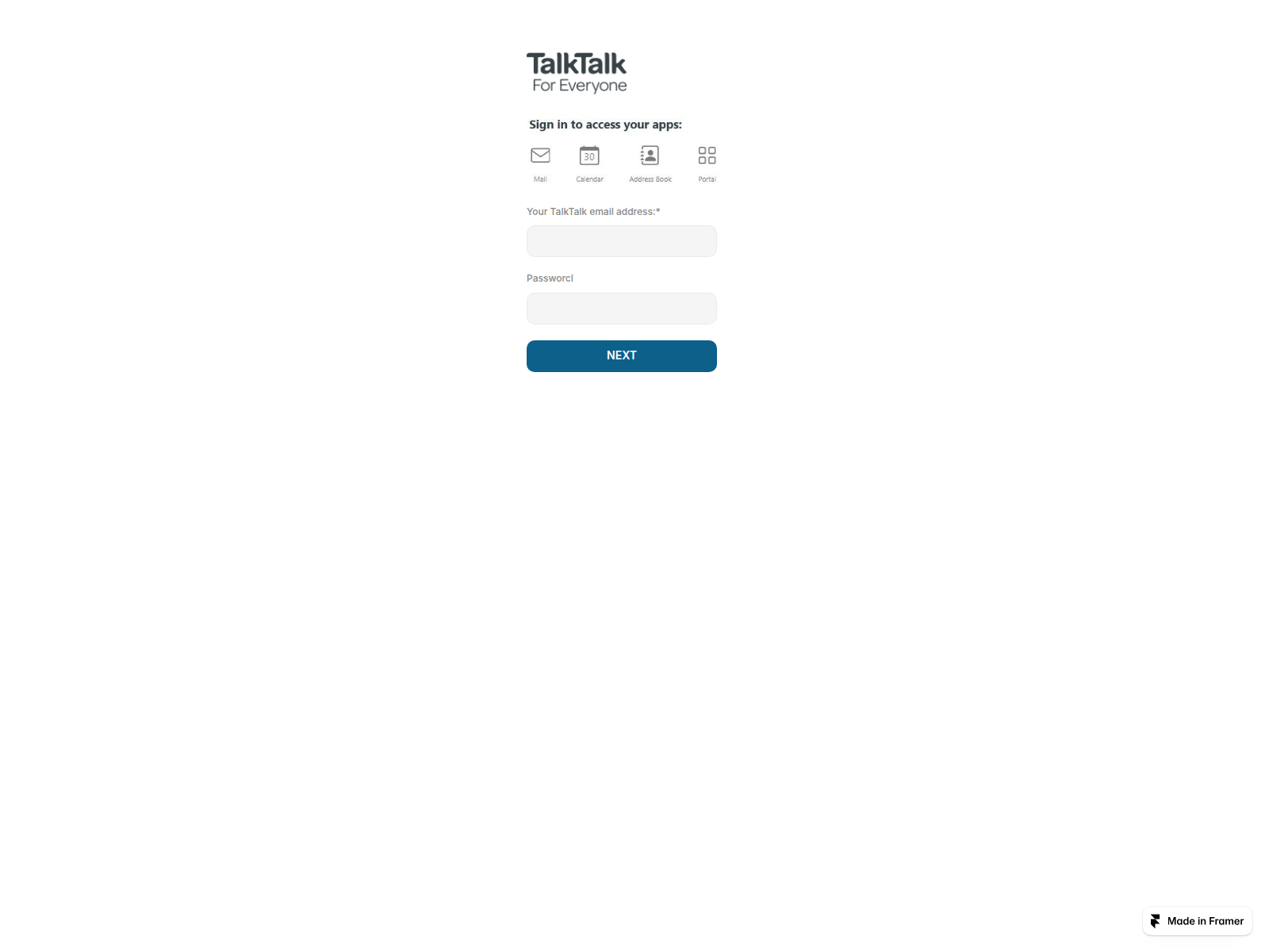 Forensic screenshot of olive-pentagon-915549.framer.app