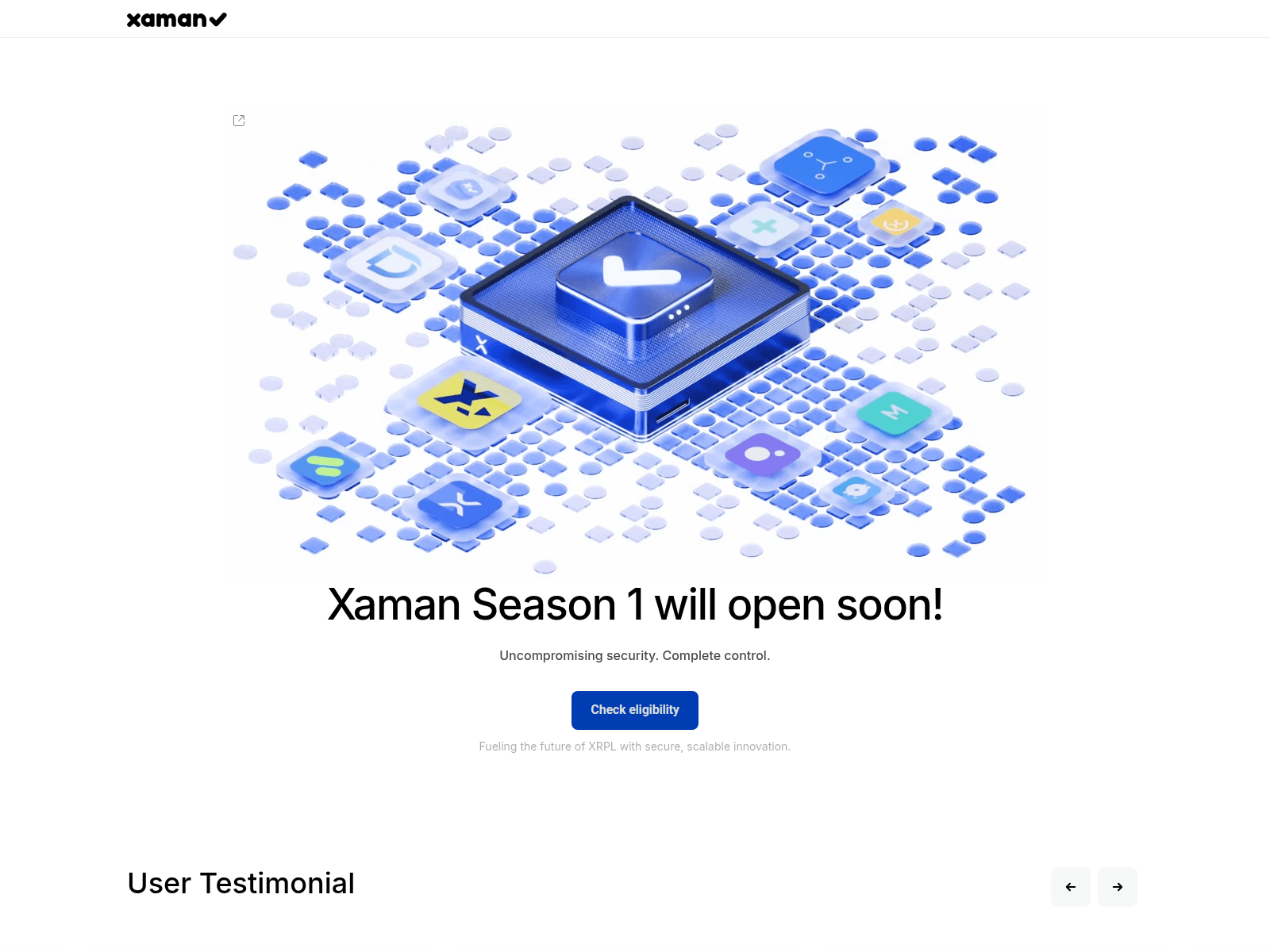 Screenshot di xaman-checker.com