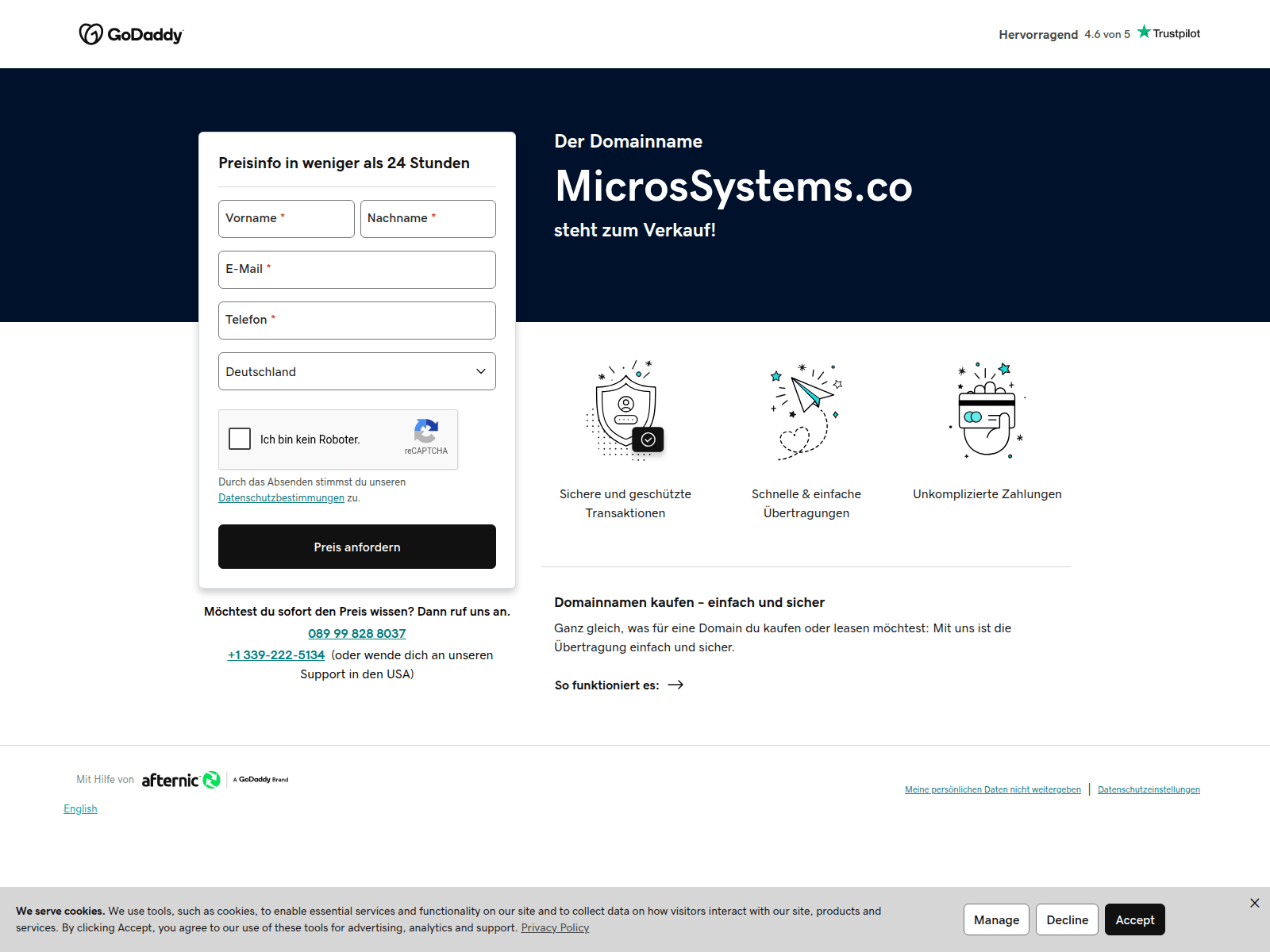 Captura de pantalla de microssystems.co