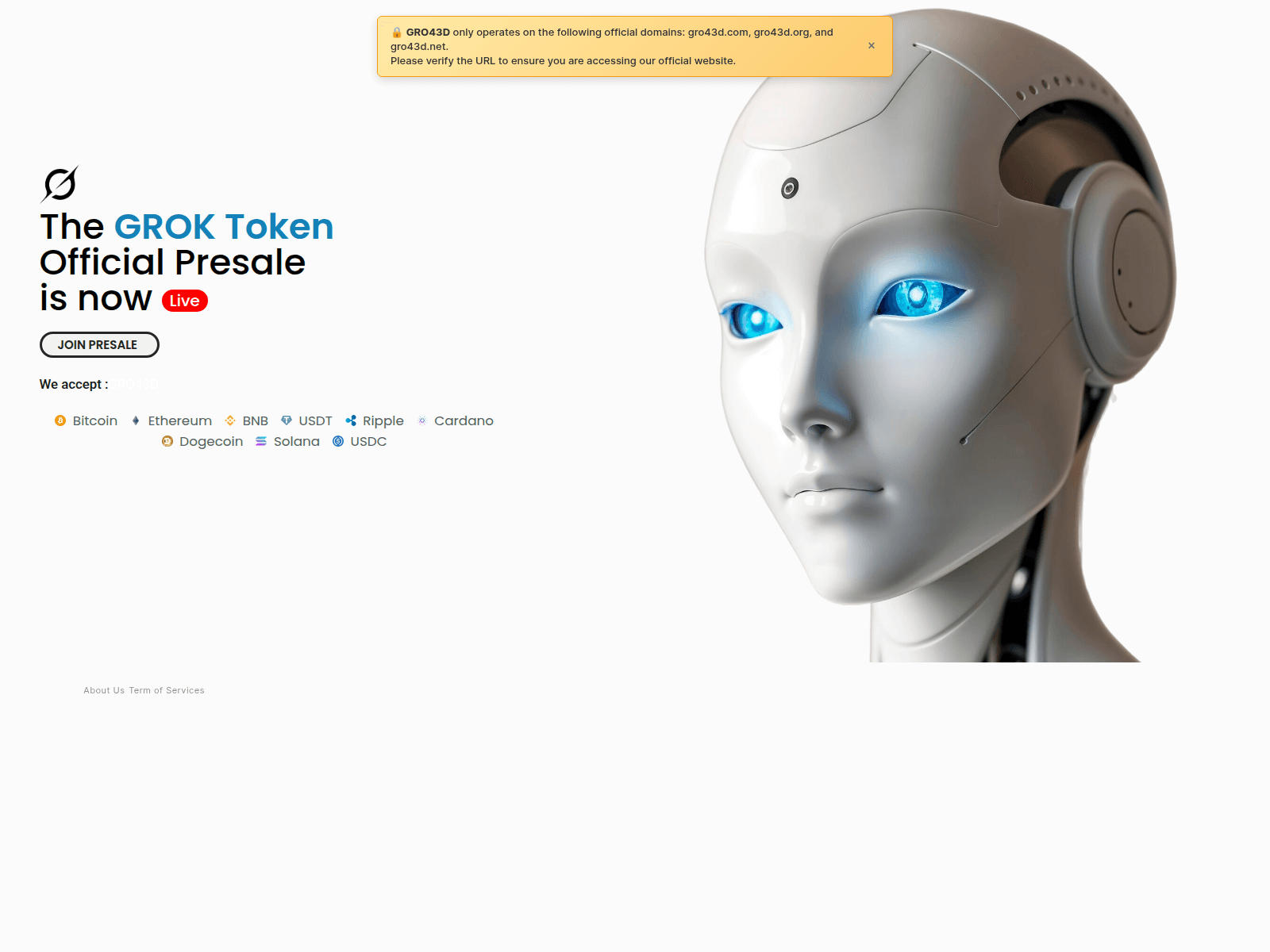 [Ekran görüntüsü] gro43d.com