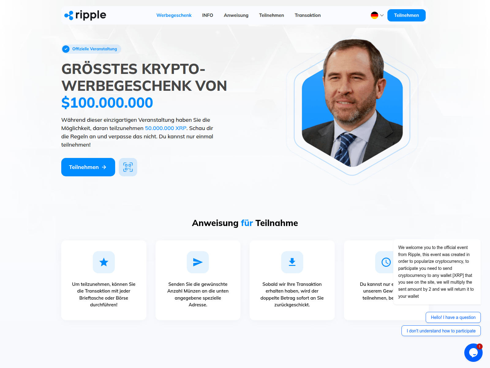 [Ekran görüntüsü] ripple2026.org