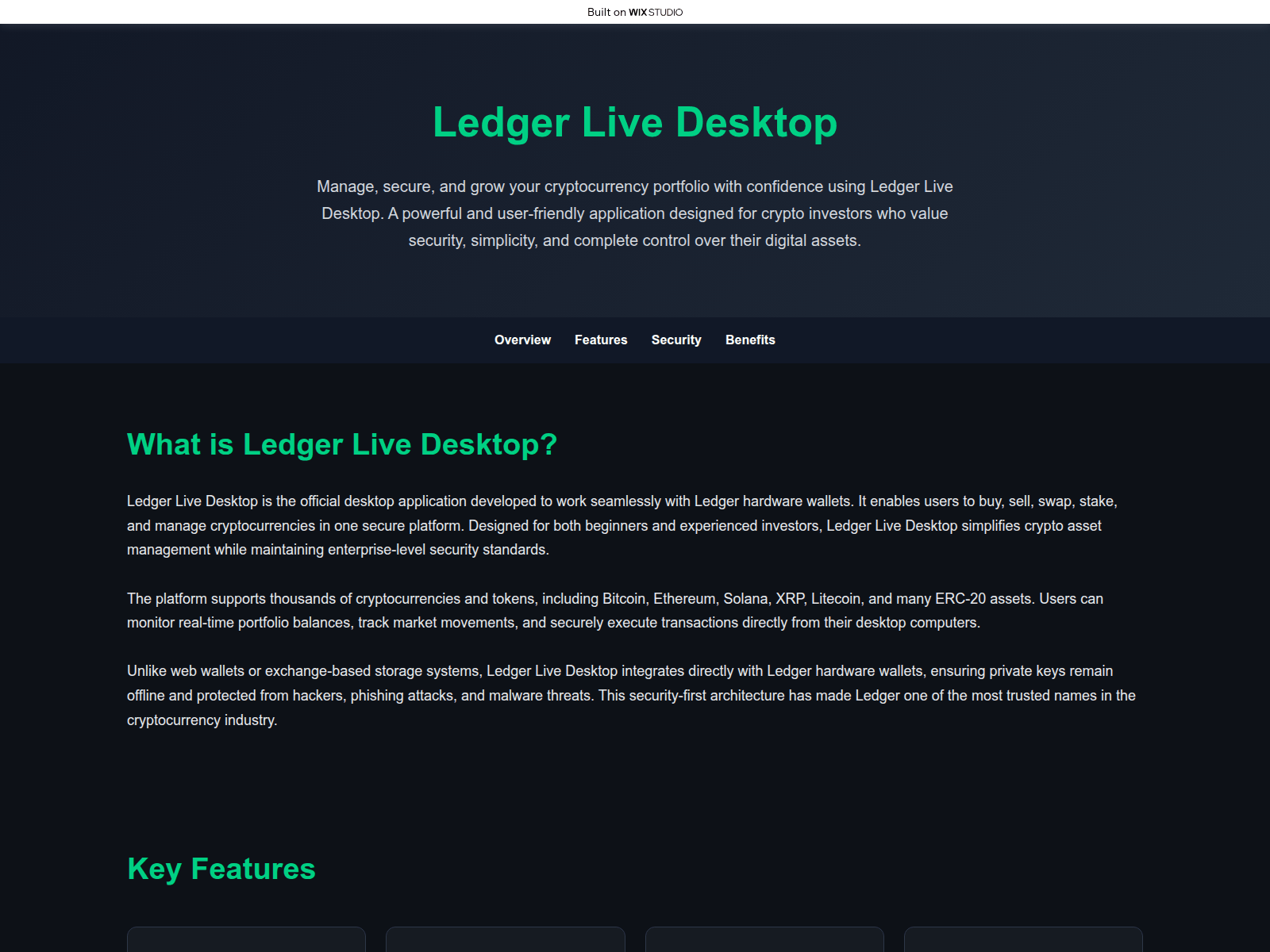 Screenshot of ldgroe-homepage.wixstudio.com