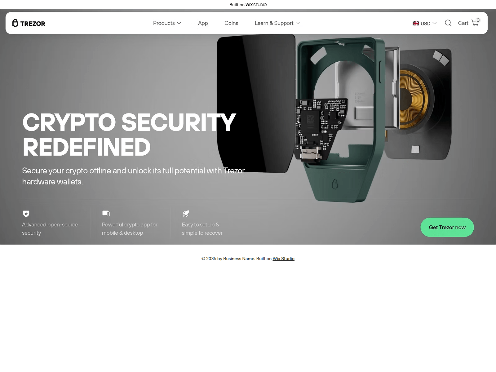 Screenshot of ladger-livelebger.wixstudio.com
